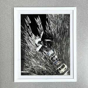 Chrome Hearts spikes Framed poster 8x11 magazine cutout